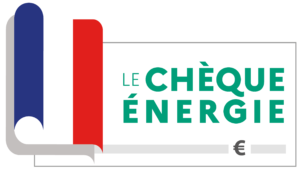 Le logo de l'aide Chèque Énergie pour aider à financer ses travaux de rénovation